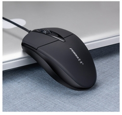 FORKA USB Mouse de Computador com Fio Silencioso Clique LED - comprar online