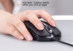 FORKA USB Mouse de Computador com Fio Silencioso Clique LED - loja online