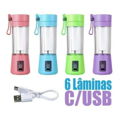 Mini Liquidificador Portátil Shake Recarregável na internet