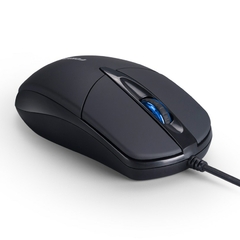 FORKA USB Mouse de Computador com Fio Silencioso Clique LED