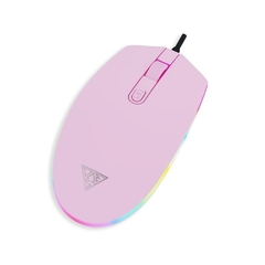 Mouse Gamer com Fio para Jogos 2400 DPI com Luz de Respiração RGB