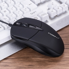 FORKA USB Mouse de Computador com Fio Silencioso Clique LED - comprar online