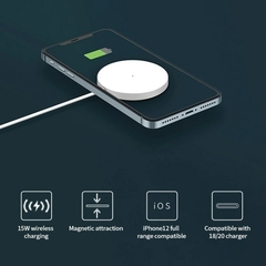 Carregador sem Fio Magnético de 15 W para iPhone na internet
