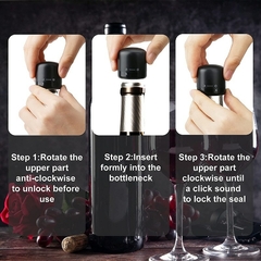Rolha para Garrafa de Vinho e Champagne a Vácuo na internet