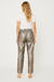 calça metalizada - Divina Chita Brasil Store