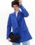 Blazer Manuela alfaiataria azul