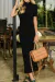 Vestido tricot Gabriela preto