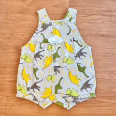 Jardineira Gui - Dinossauros - comprar online