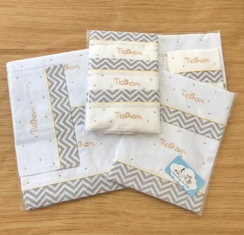 Kit Coordenado Personalizado Xefron Sob Encomenda