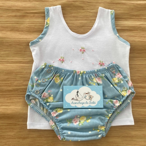 Conjunto Camiseta e Tapa Fralda