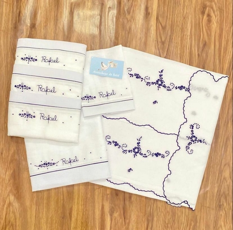 ENXOVAL COORDENADO E PERSONALIZADO SOB ENCOMENDA