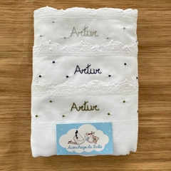 Kit 3 Fraldas Renascença Personalizadas na internet