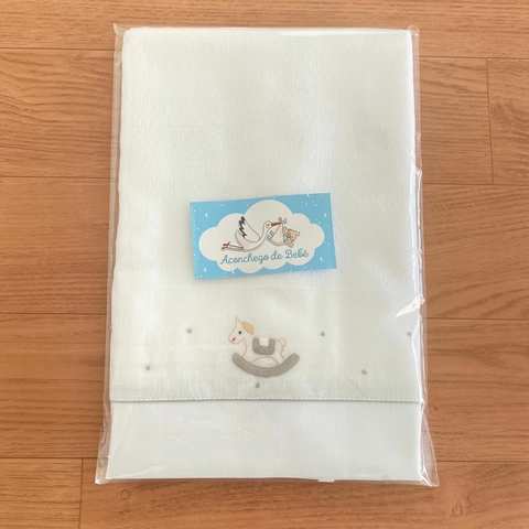 Toalha Fralda Cremer Luxo - Cavalinho