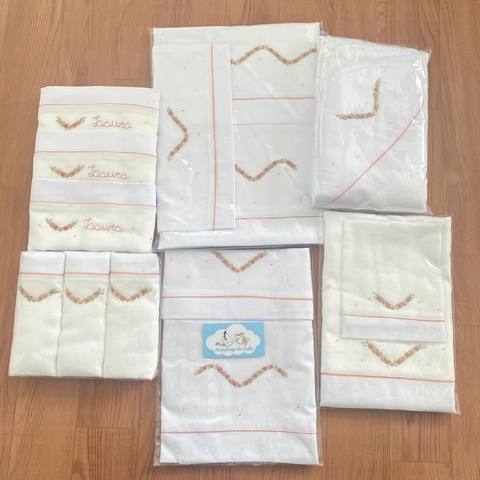 KIT ENXOVAL COORDENADO SOB ENCOMENDA
