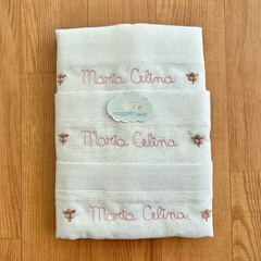 Kit Coordenado - Kit maternidade e 3 Fraldas Personalizadas on internet