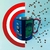 Caneca Mosquetão Heróis Marvel Vingadores 300ml