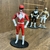 Mighty Morphin Power Rangers Vermelho Jason Lee Scott Boneco Colecionável em Resina