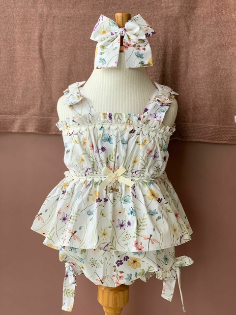 Conjunto Bata c/ Culote - Roana