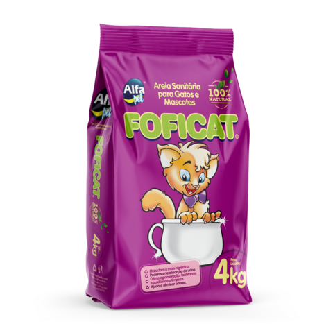 AREIA SANITARIA FOFICAT 4KG