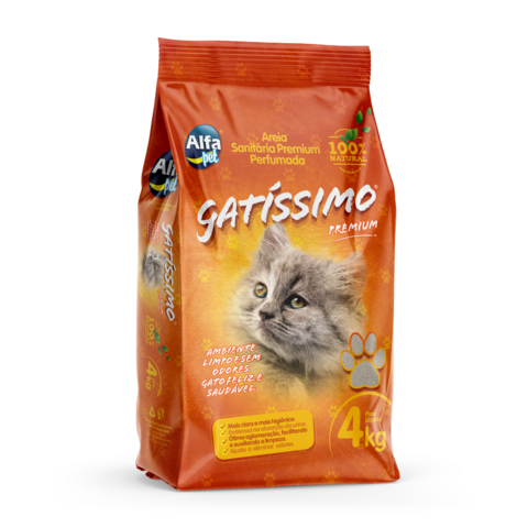AREIA SANITARIA GATISSIMO 4KG