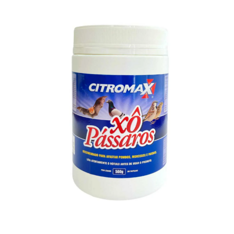 Xô Pássaros 500g - Espanta Morcegos Pombos Pardais Maritacas