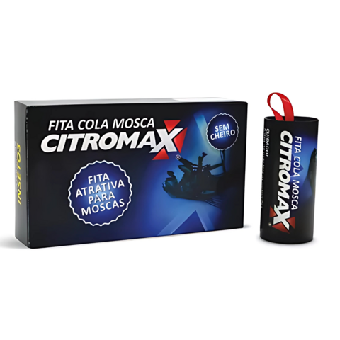 Fita Cola Mosca Citromax Armadinha Adesiva 04 fitas
