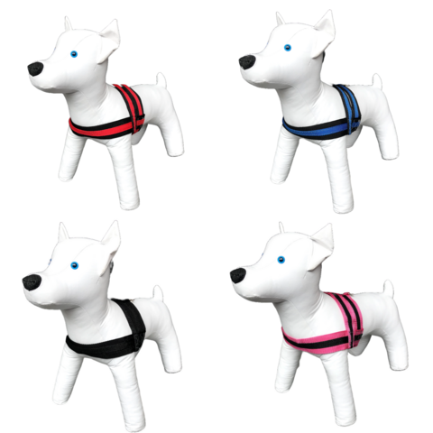 Peitoral Com Guia Nylon Duplo Cães Porte Grande n°8