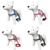Coleira Peitoral Guia Nylon Duplo Cães Pequeno Porte N°6