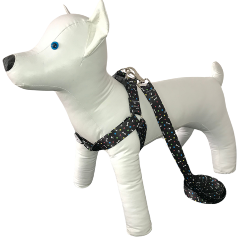 Peitoral Com Guia Seda Premium Americano Para Cães n°2