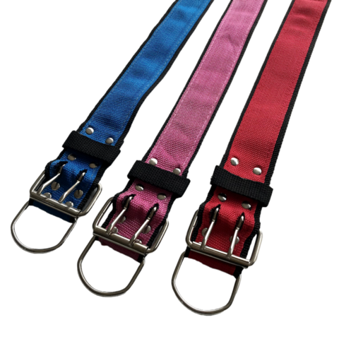 Coleira Cachorro Grande Nylon Reforçado Com Ajuste n°9