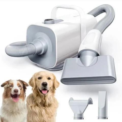 Soprador Secador Silencioso Aquecimento Cães e Gatos Homerun 127V
