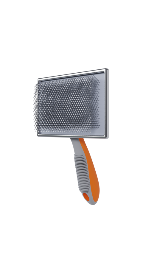 Rasqueadeira Reta Grande Com Bolinhas - Lança Bicho