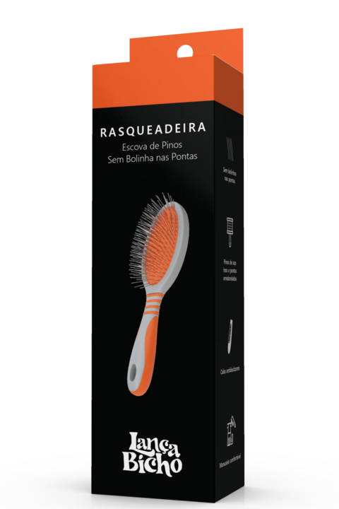 Escova Pet Lança Bicho De Pinos Sem Bolinha