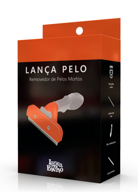 Removedor De Pelos Fuminator Lança Bicho Cor Cinza