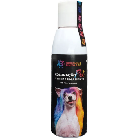 Tinta Pintar Pet Grooming Pop Semipermanente Azul Piscina