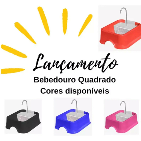 Fonte Quadrada Furacão Pet Bivolt