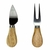Imagem do Kit Petisqueira Com 2 Facas Para Queijo - Ref. WC4100918