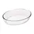 ASSADEIRA BOROSSILICATO OVAL 3000ML