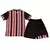 Kit Infantil São Paulo Home 24/25 New Balance - Vermelho, Preto e Branco - comprar online
