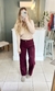 PANTALON VERA BORDO en internet