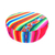Meditation Stool with Handles Round Ethnic Colorful Aguayo Pink Animal