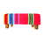 Ethnic Meditation Stool Aguayo Colorful Love Pink - buy online