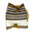 Woven Fiber Bread Basket with Beige Andean Cloth (Totora and Aguayo) - buy online