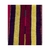 Handmade Striped Wine, Yellow, Blue, Pink, and Green Sheep Wool Rug 1.48X1.52M - buy online