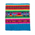 Woven Fiber Bread Basket with Blue Andean Cloth Animals (Totora and Aguayo) - La Casa Etnica