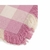 Manta Bebê - Baby Alpaca Cru e Rosa. na internet