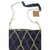 Image of Ethnic Fiber Bag Garabatá Art Field Small Natural, Black and Purple