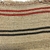 Garabatá Art Natural Field Bag Horizontal Stripes Tile and Black - La Casa Etnica