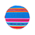 Meditation Stool with Handles Round Ethnic Colorful Aguayo Sky - buy online