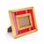 Ethnic Picture Frame Wood and Striped Pink Aguayo - La Casa Etnica